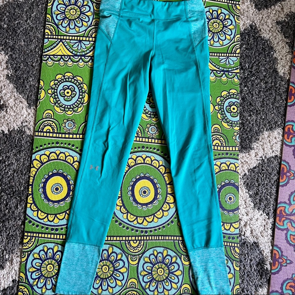 Under Armour Storm teal leggings